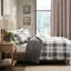 Édredon en duvet synthétique très grand - Gris-119384785