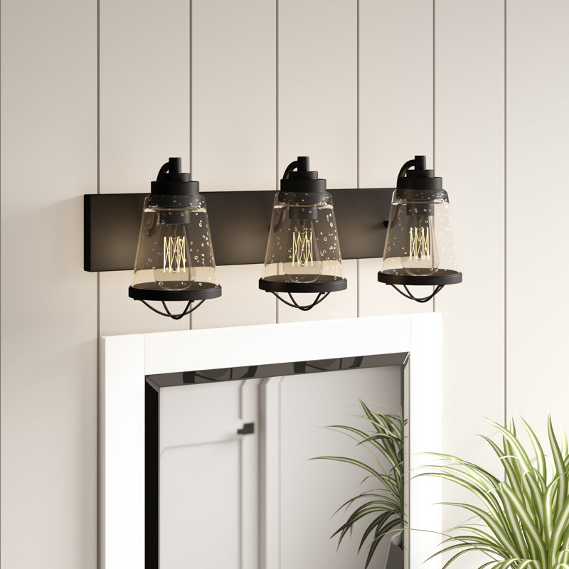 Akshay 3 - Light Dimmable Vanity Light, Bronze