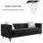 Egidia 83.07'' Velvet Sofa-596081209