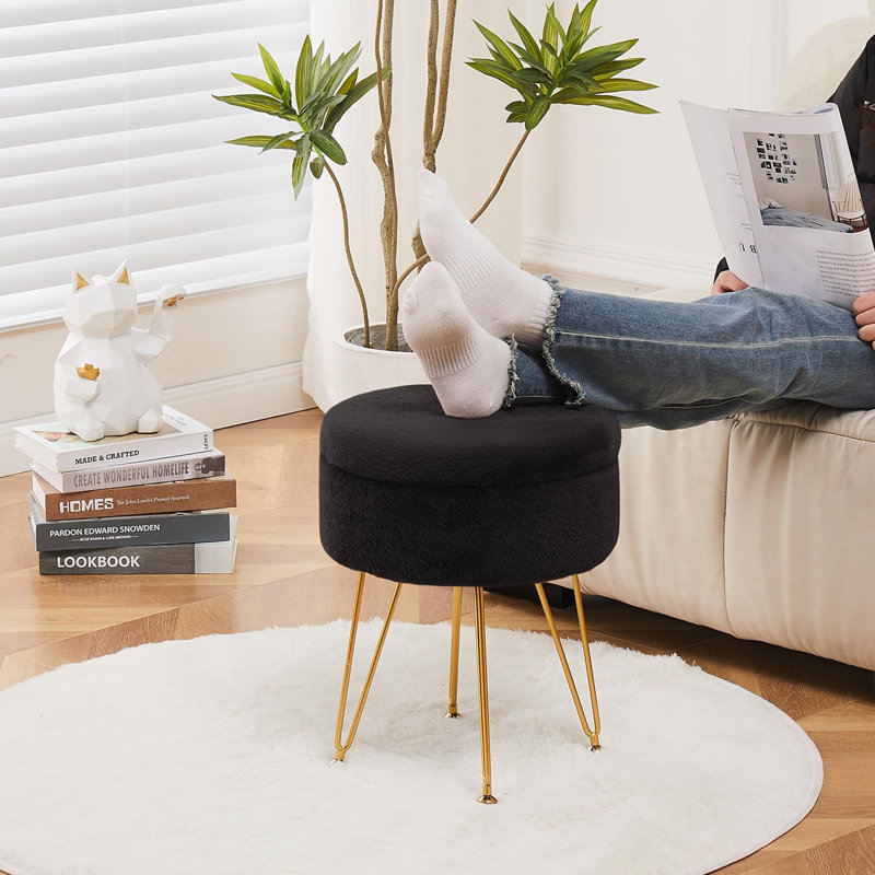 Fauteuil de coiffeuse, Noir