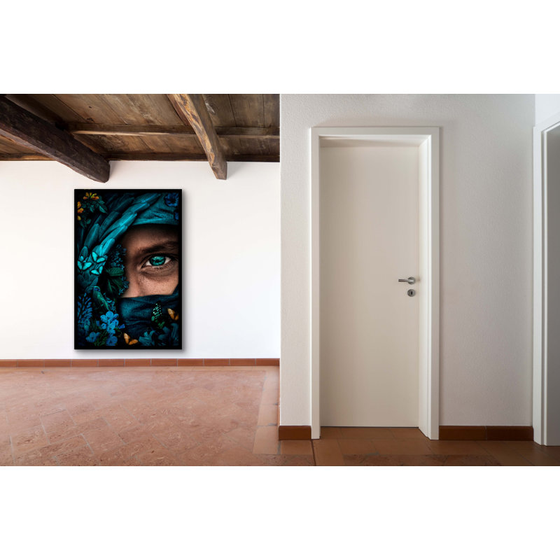 Mystery - Print on Plastic / Acrylic, Black Frame, 180cm H x 120cm W x 10cm D