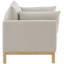 Chaise en tissu texturé l 44 po Langham Sellars-86183733