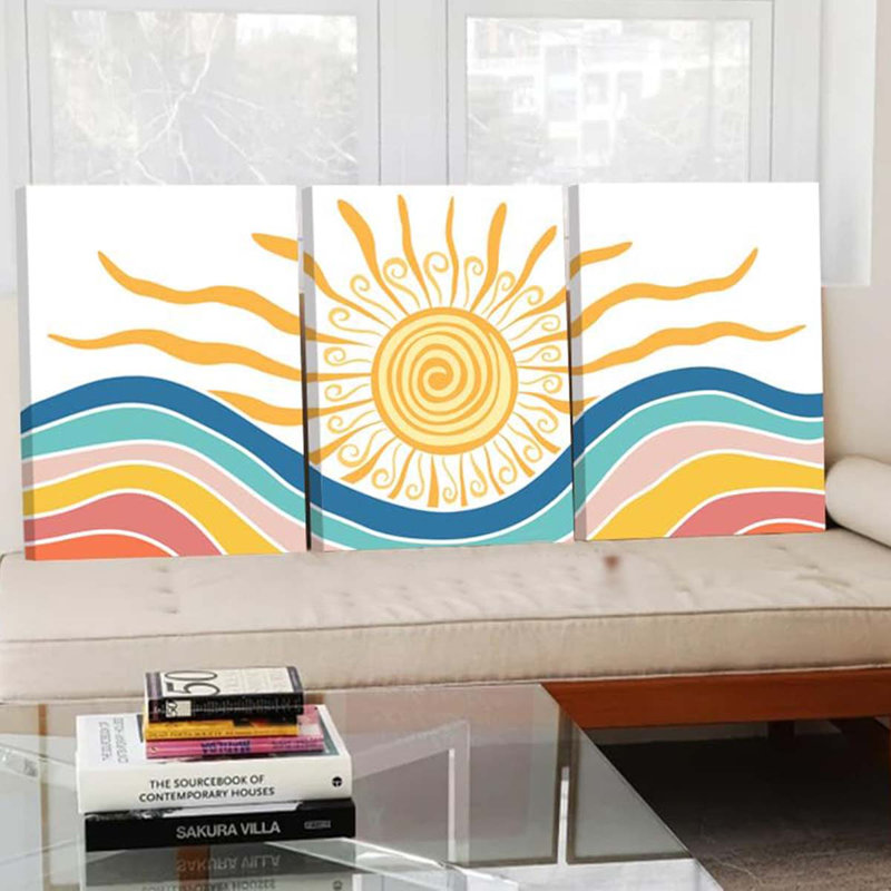 3 Piece Wrapped Canvas Print