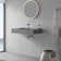 40 in. Wall-Mount or Countertop Bathroom with Wedge Bowl Solid Surface
