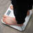 Kinetic Bathroom Scale, White-122543493