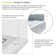 60'' W 32.25'' D Rectangular Single Shower Base