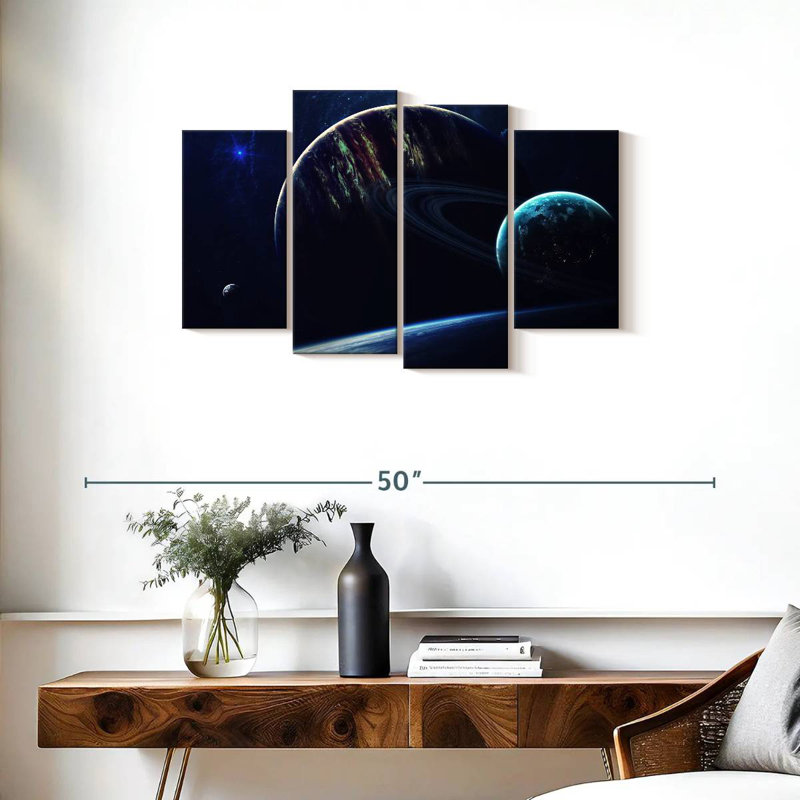Oberle Deep Space Galaxy, 22" H x 36" W