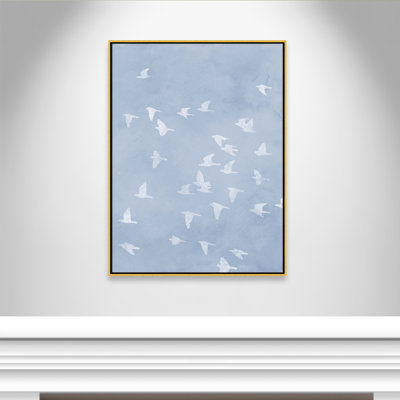 Flying Friends Print by Marcus Prime