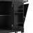 Fluted Kitchen Island With Trash Can Storage Cabinet, Power Outlet, Internal Storage Rack, Rolling Kitchen Islands On 5 Wheels With 3 Drawer, 3 Open Side Racks For 10 Gallon Garbage Bin-903761989