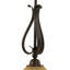 Luminaire suspendu en verre givré 1 lumière Leanna-862822674