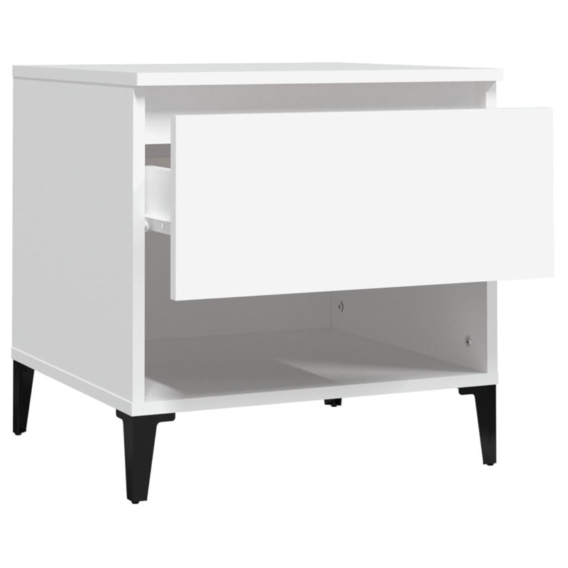 Nylan End Table, White