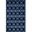 Glam Blue/White Rug-842920198