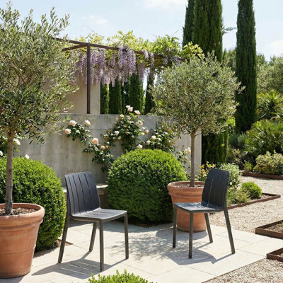Stackable Outdoor Patio Dining Armchair