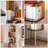 Brown Modern Acrylic Standard Bookcase-744030245