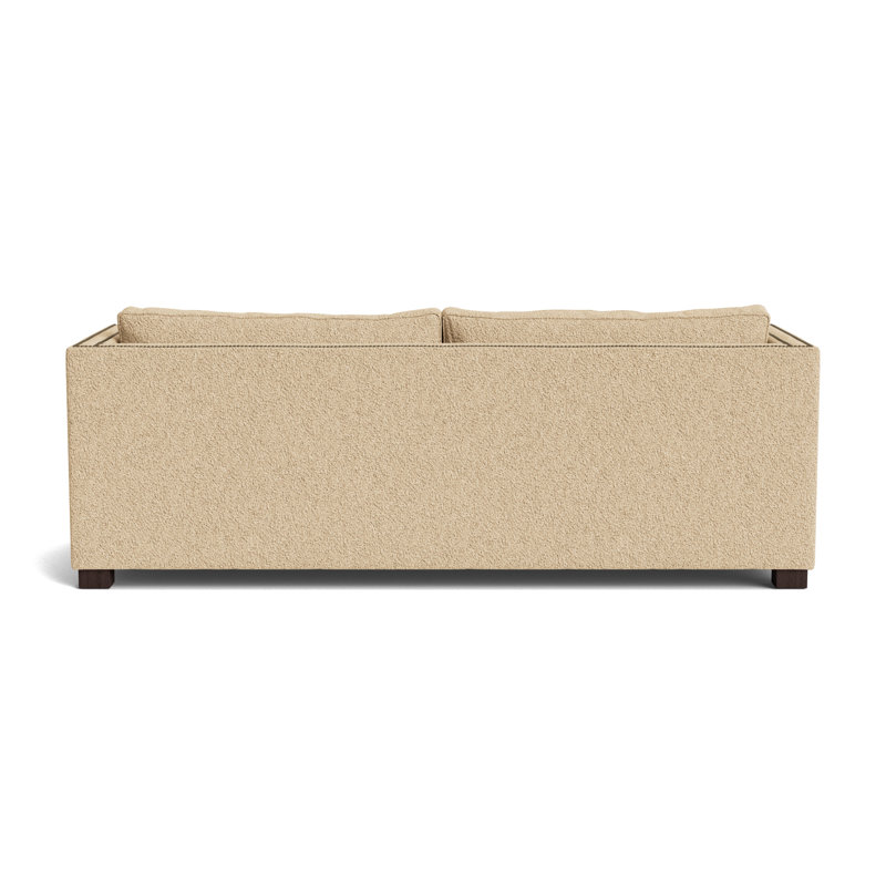 Keaton With Nails 84 Sofa, Antique Brass, Berber - Dune, Java