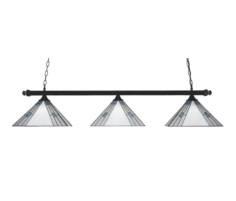Square 3 Light Bar, Dark Granite
