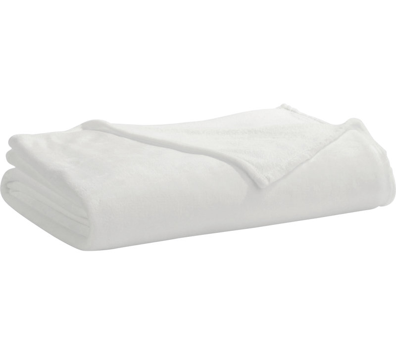 Hand Woven Throw Blanket, Full/Queen, Ivory