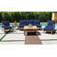Huntington Outdoor 6 - Piece Teak Conversation Set-498340918-298142536