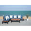 Thalia Acacia 5 - Person Patio Conversation Set with Cushions