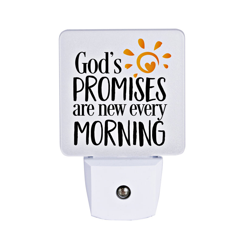 God's Promises Are New Night Light