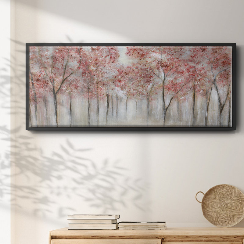 «Blush Spring», toile encadrée, Noir, H 8 po x l 20 po x P 1,5 po