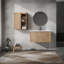 Meuble-lavabo mural 36 po avec lavabo et armoire latérale 36 po