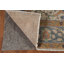 Tapis bleu fait à la main 6 x 9 po