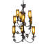 Tuscan Vineyard 9 - Light Chandelier