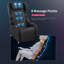 Fauteuil de massage inclinable électrique en similicuir-1807966307