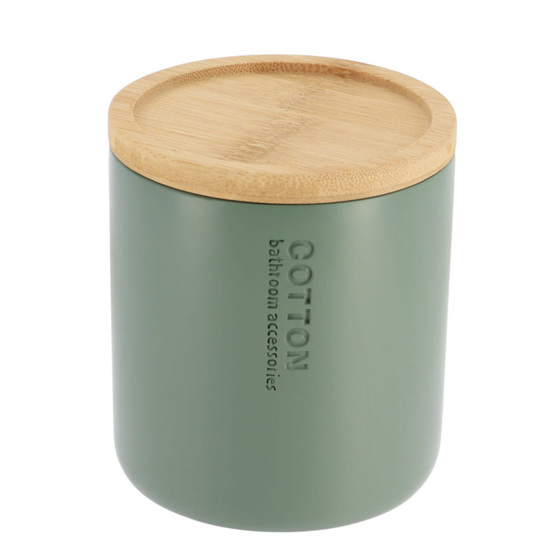 Contenant de rangement pour salle de bain Willis, Vert