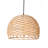 14 inch 1 light Bamboo shade pendant