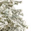 6ft Artificial Flocked Mountain Pine Christmas Tree
