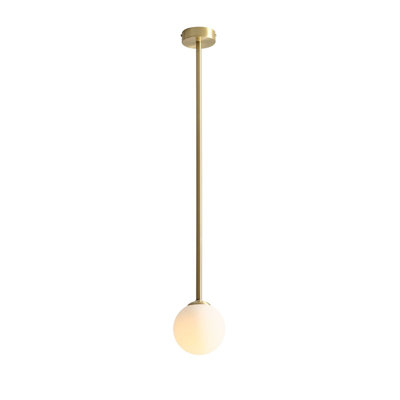 Autryville Glass Semi Flush Mount