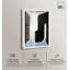 Décoration murale moderne Balance of Opposites II par Art Remedy, cadre blanc, 31 x 46-729816695-729816688