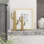 Ensemble de 2 sculptures de cactus naturels 2 pièces-1719541356
