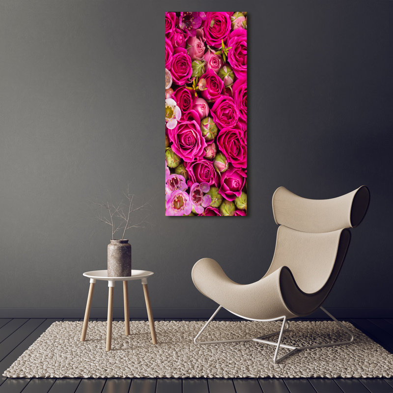 Bouquet Of Flowers - Wrapped Canvas Print