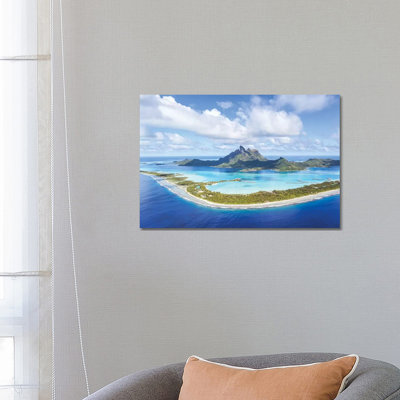 Bora Bora Island, French Polynesia by Matteo Colombo - Wrapped Canvas Print