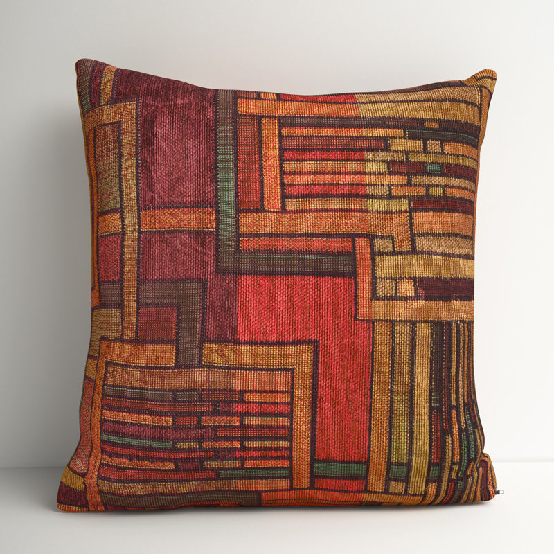 Luxoi Pillow Cover & Insert, 16"H x 16"W, Polyester