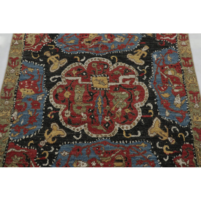 Burano One-of-a-Kind 3'9X3'10 Hand Knotted Area Rug