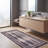 Uchisar Modern Distressed Solid Gray Black Machine Washable Non-Slip Low Pile Indoor Outdoor Pet Friendly Living Room Bedroom Dining Room Entryway Hallway Office Area Rug-1934715121