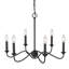 Lustre empire 6 lumières façon bougie Tierney