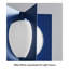 Bleu + blanc acrylique + métaux + lampes sur pied sans marbre-1988073872