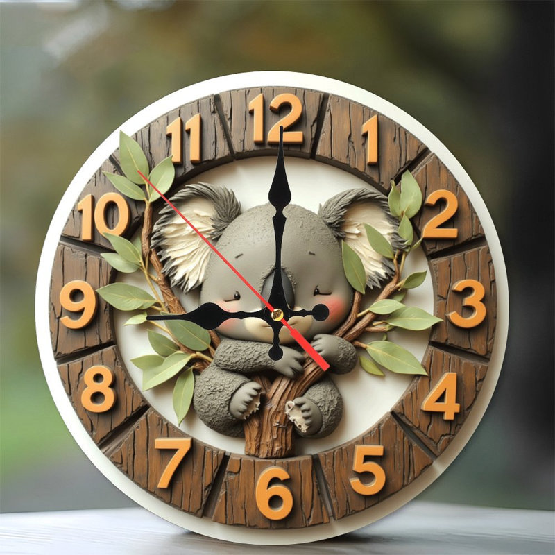 Horloge murale Koala