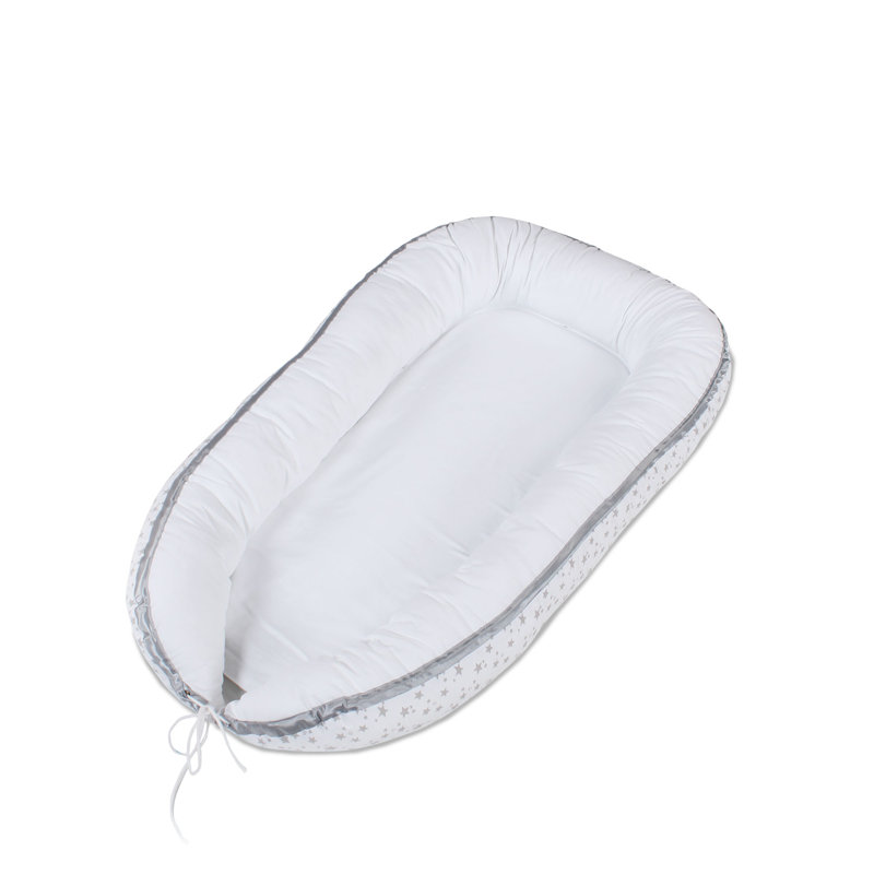 White Stars Bumper, White/Pearl Grey