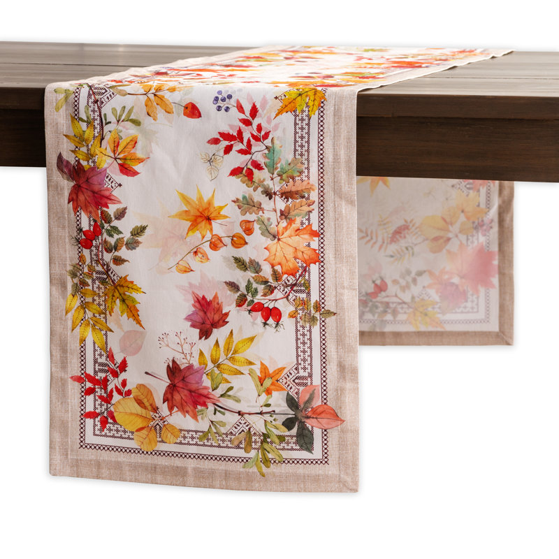 100% Cotton Table Runner, 108" x 14.5"