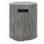 Porte-réservoir / table d'appoint 16 po x 20 po MGO, gris clair