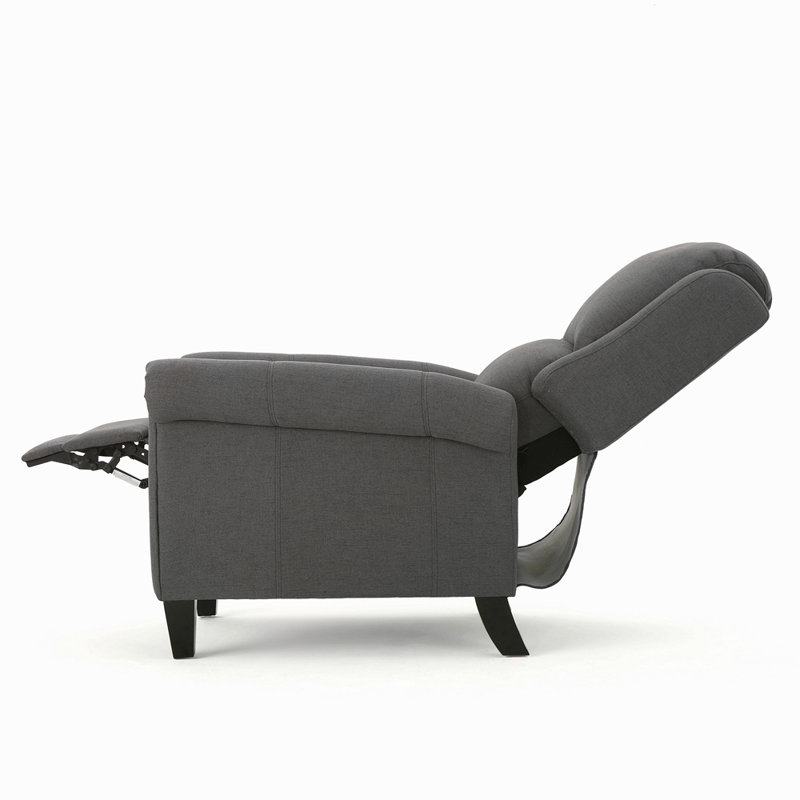 Canapé inclinable en tissu Mid-Century