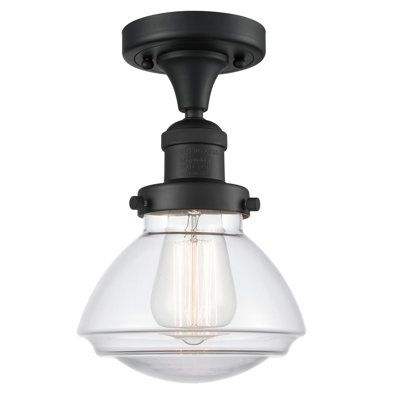 Plafonnier semi-encastré 1 lumière 6,75 po Chesterville