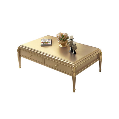 Table basse en bois massif
