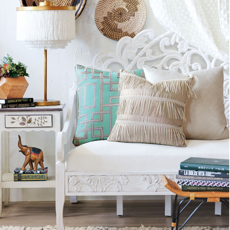 Isolde Square Pillow Cover & Insert